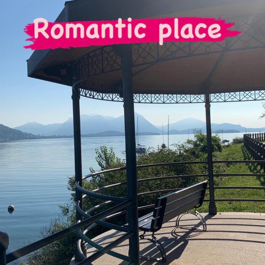 La Feriolina - Appartamento Al Lago Con Giardino Privato Baveno Luaran gambar