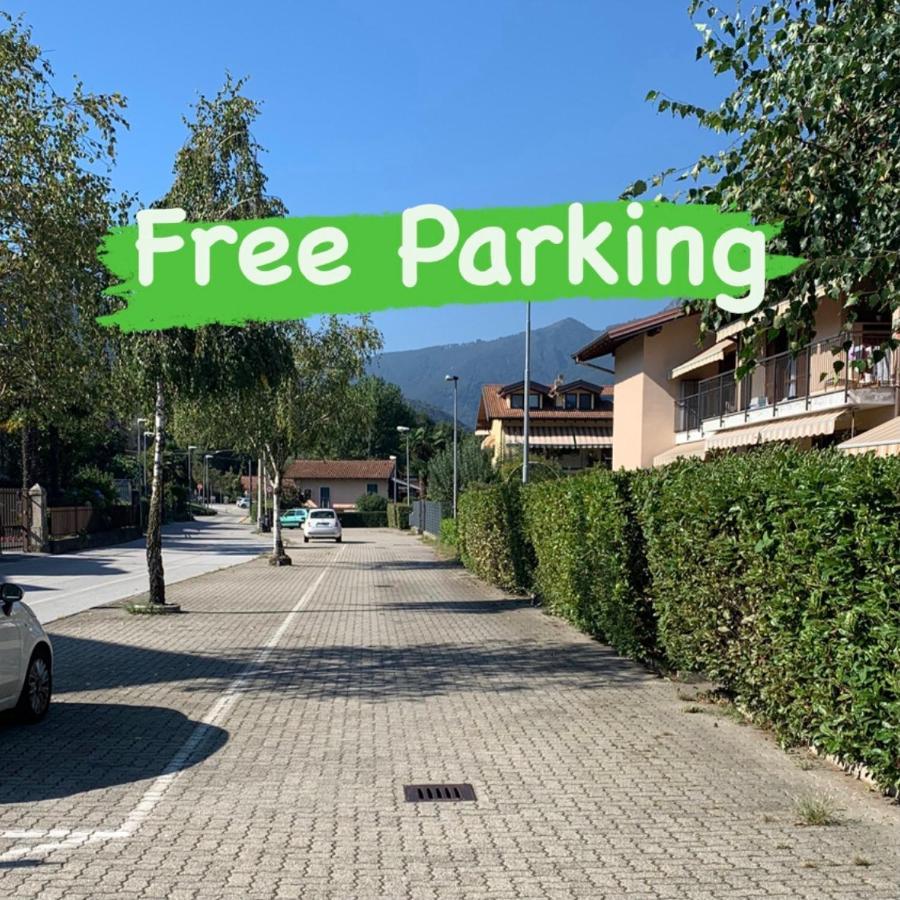 La Feriolina - Appartamento Al Lago Con Giardino Privato Baveno Luaran gambar
