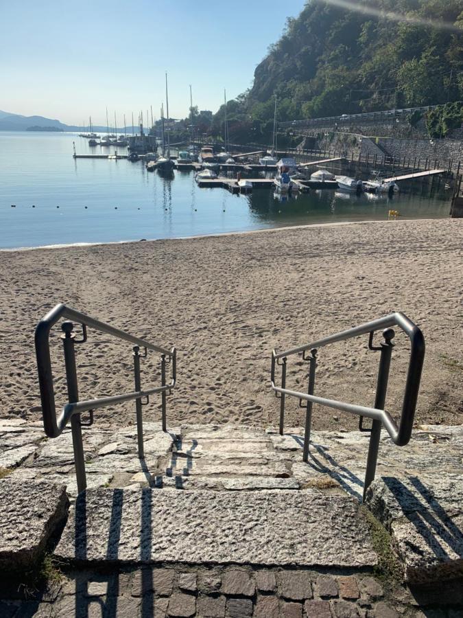 La Feriolina - Appartamento Al Lago Con Giardino Privato Baveno Luaran gambar