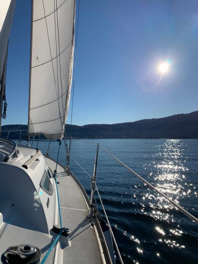 La Feriolina - Appartamento Al Lago Con Giardino Privato Baveno Luaran gambar
